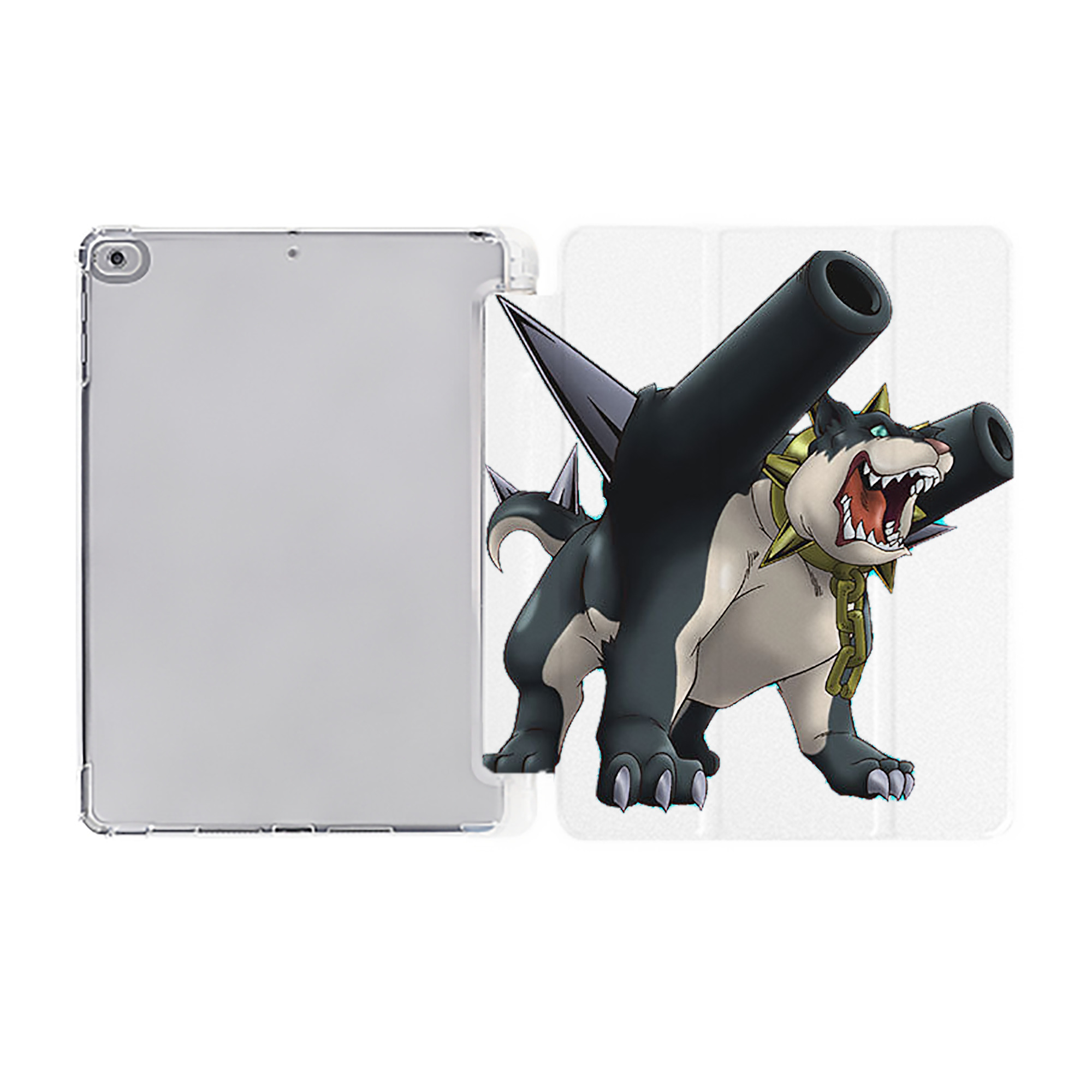 （画像用） 遊☆戯☆王 Yu-Gi-Oh! IPad ケース ペン収納付き 三つ折りスタンド PUレザー×シリコン 対応機種9.5/10.5/10.9インチ